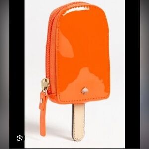 Kate Spade Orange Popsicle coin purse